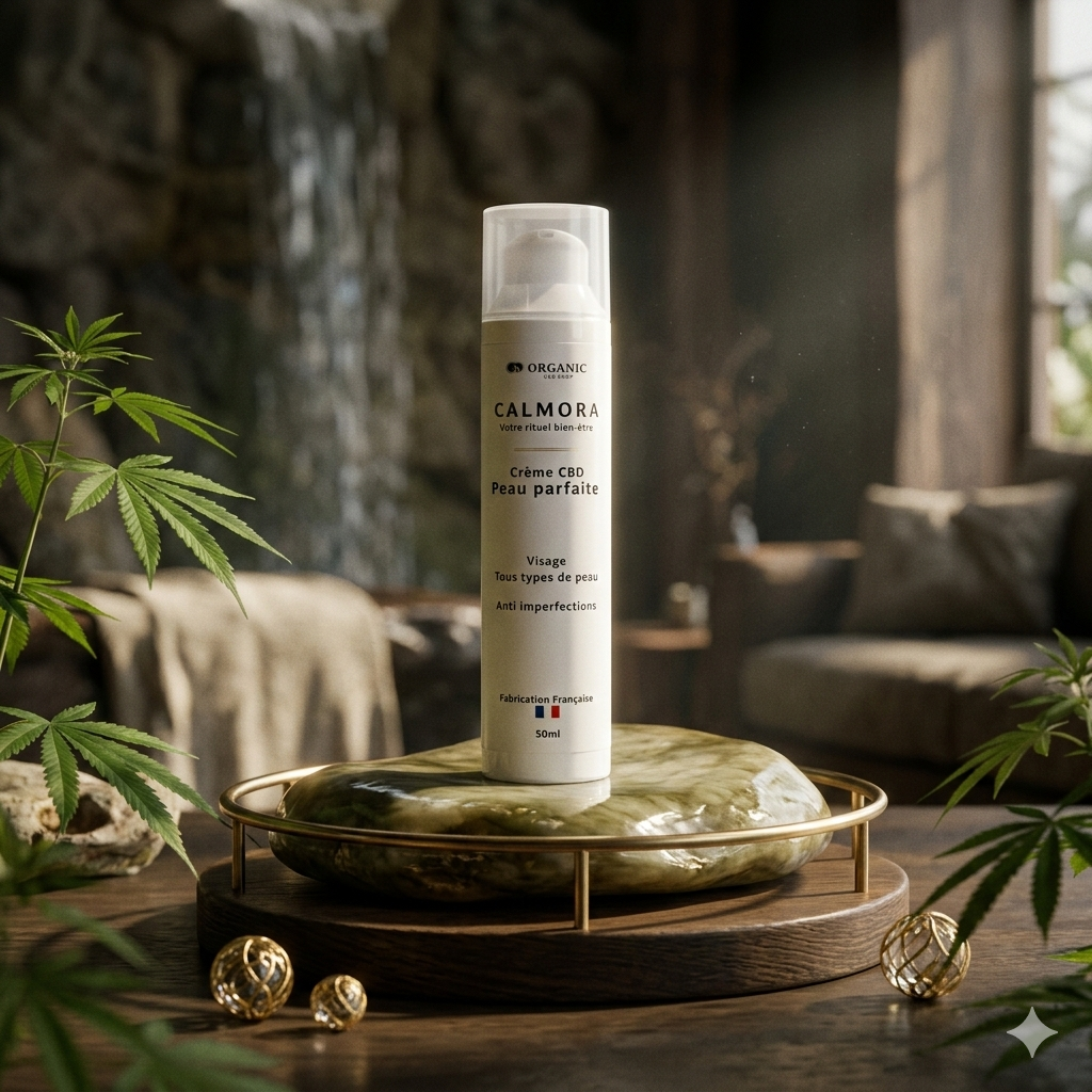 Calmora-CRÈME CBD VISAGE “PEAU PARFAITE”
