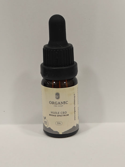 ANIMAUX - ORGANIC - Huile Bio - CBD 5% - 10ml