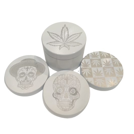 GRINDER METAL BLANC 45MM