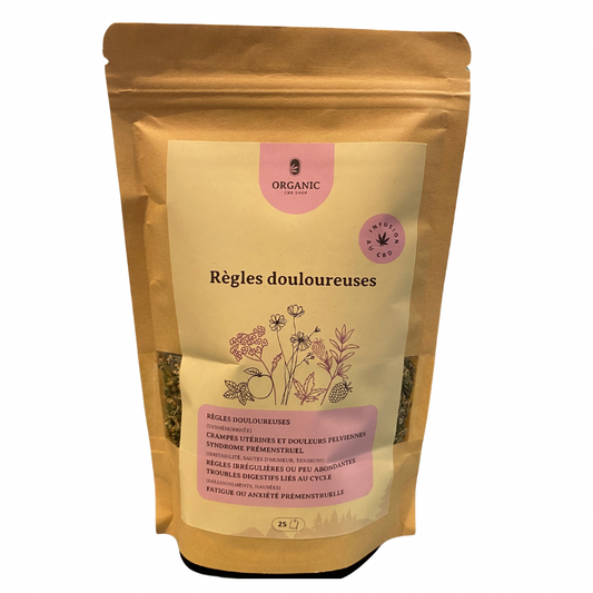 INFUSION CBD BIO REGLE DOULOUREUSE 50g