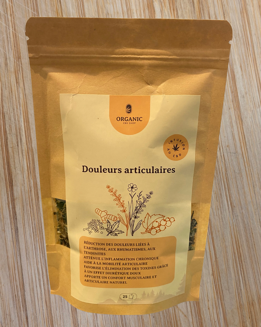 INFUSION CBD BIO DOULEURS ARTICULAIRES 50g