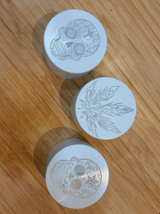 GRINDER METAL BLANC 45MM