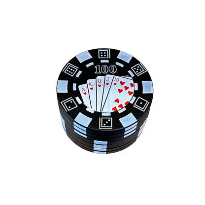 GRINDER PLASTIQUE VEGAS POKER 40MM