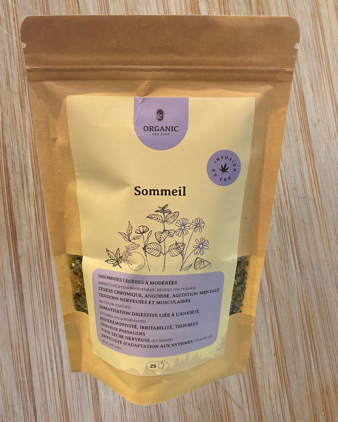 INFUSION CBD BIO SOMMEIL 50g