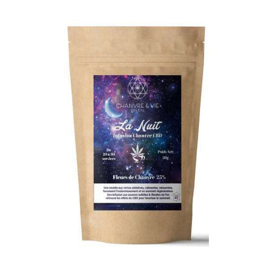 INFUSION CBD BIO LA NUIT 50g